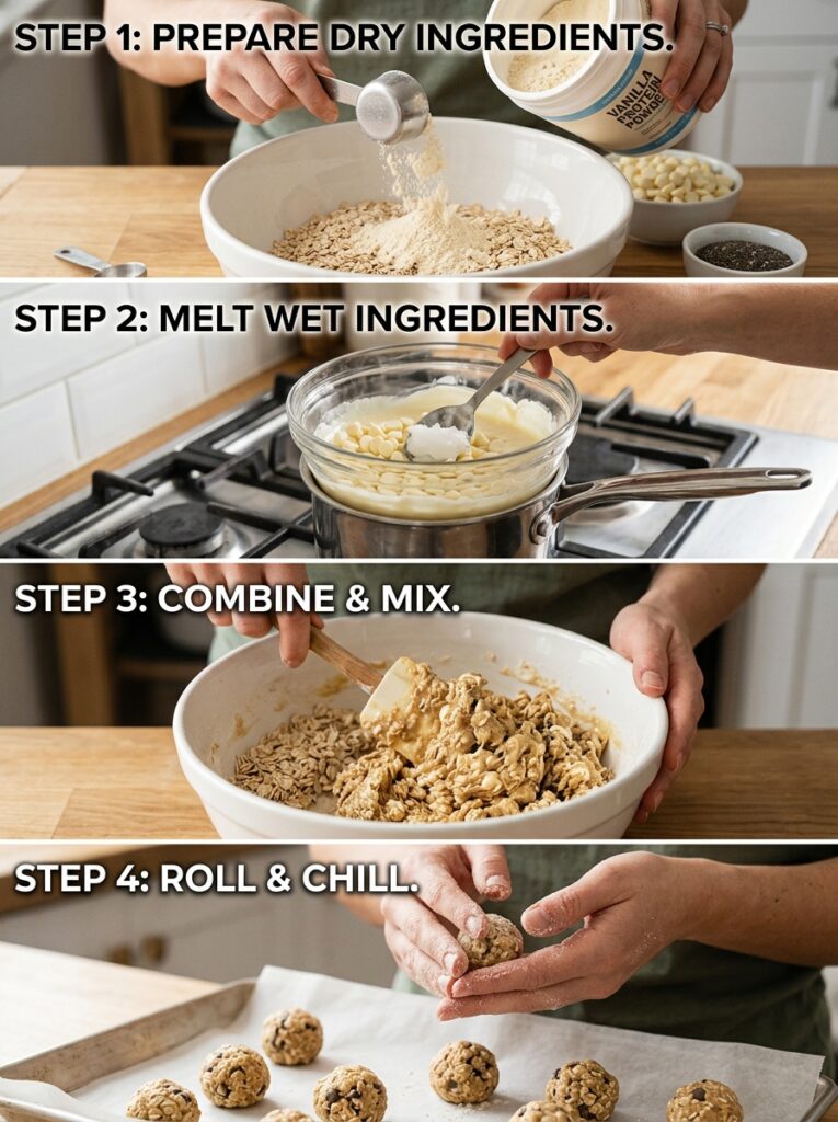 high protein white chocolate bites 14 Cooking high protein white choco… 202605042118