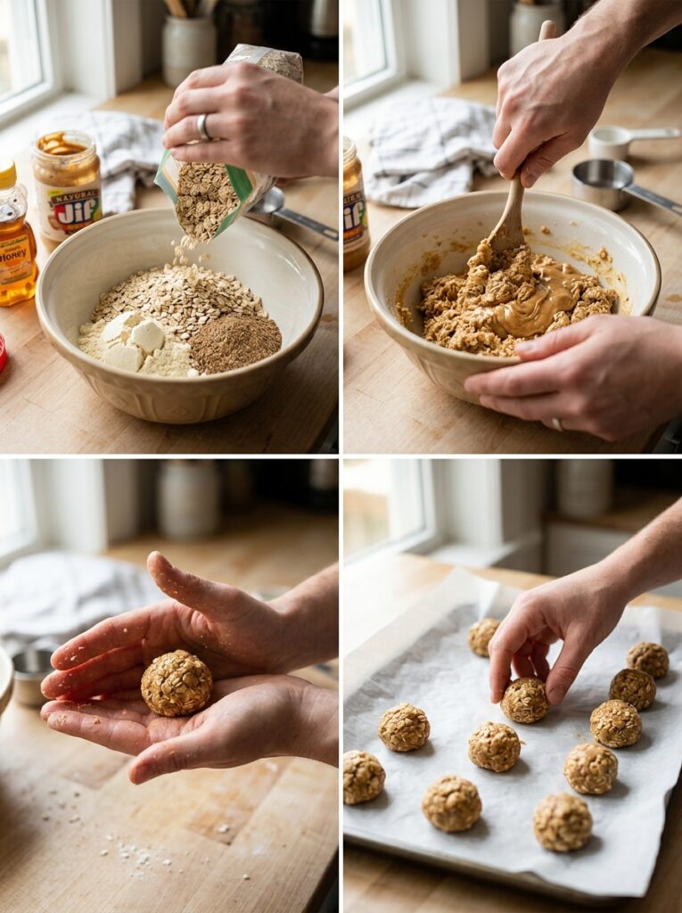 High Protein Peanut Butter Oat Bites: No-Bake Energy Bites 14 Cooking peanut butter oat bites 202605051824