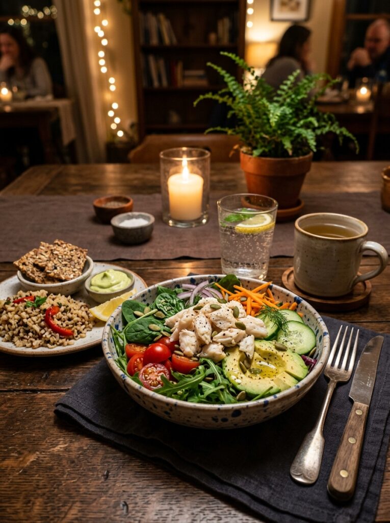 High Protein Crab Salad Bowl 15 Crab salad bowl side dishes 202605231341