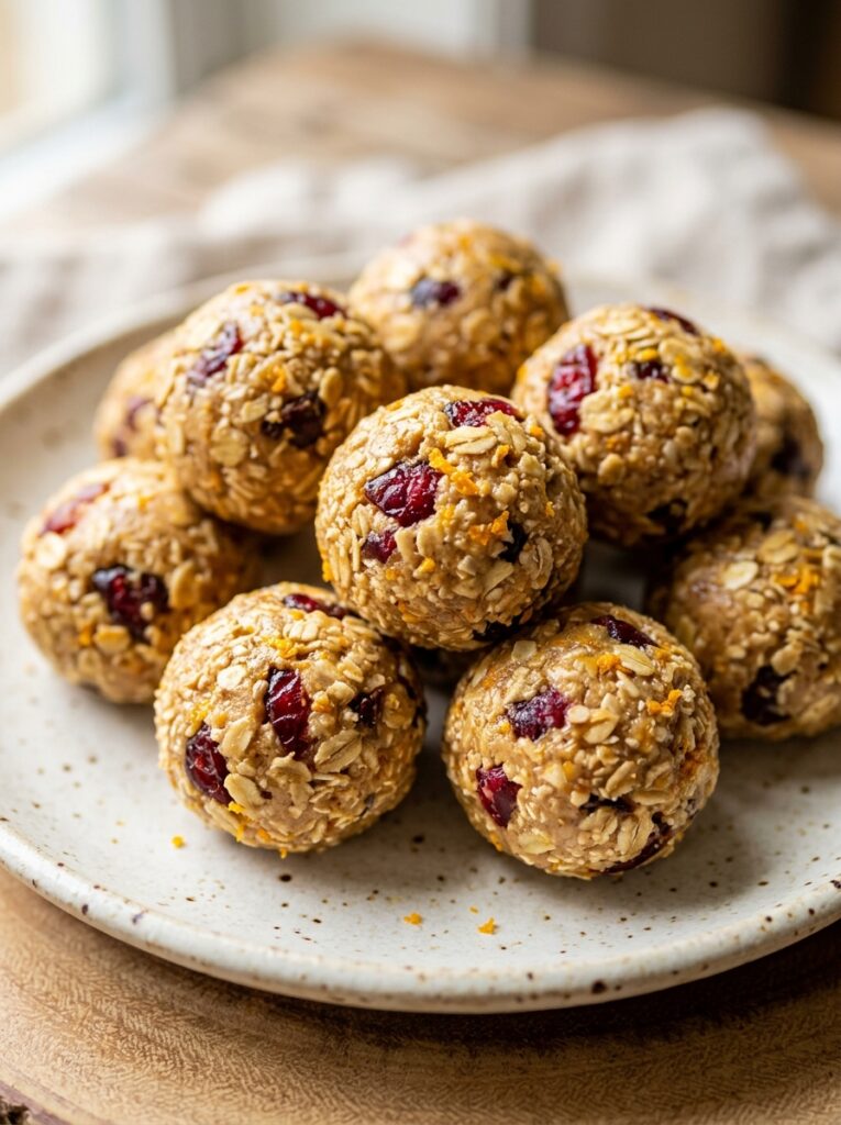 High Protein Cranberry Orange Energy Balls: The Ultimate Homemade Snack 12 Cranberry orange energy balls 202605021240