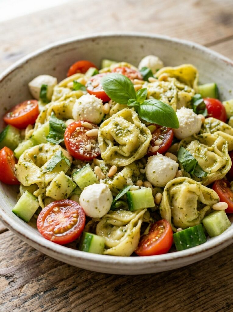 Creamy Pesto Tortellini Summer Salad: A Fresh, Flavorful Meal for Warm Days 12 Creamy Pesto Tortellini Salad 202606031745