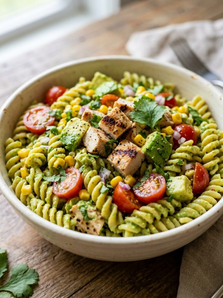 Creamy Avocado Lime Chicken Pasta Salad 17 Creamy avocado lime chicken past… 202606041613
