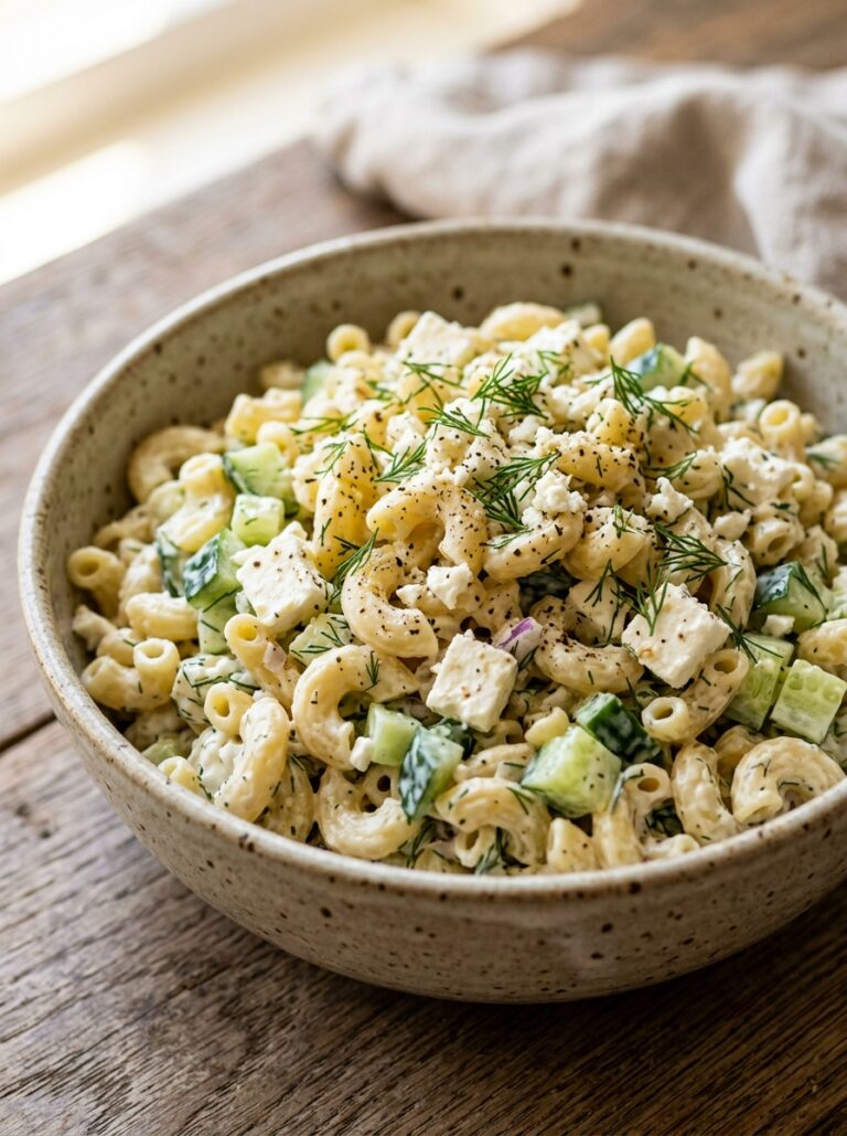 Creamy Feta Dill Cucumber Macaroni Salad 17 Creamy feta dill cucumber macaro… 202606061909