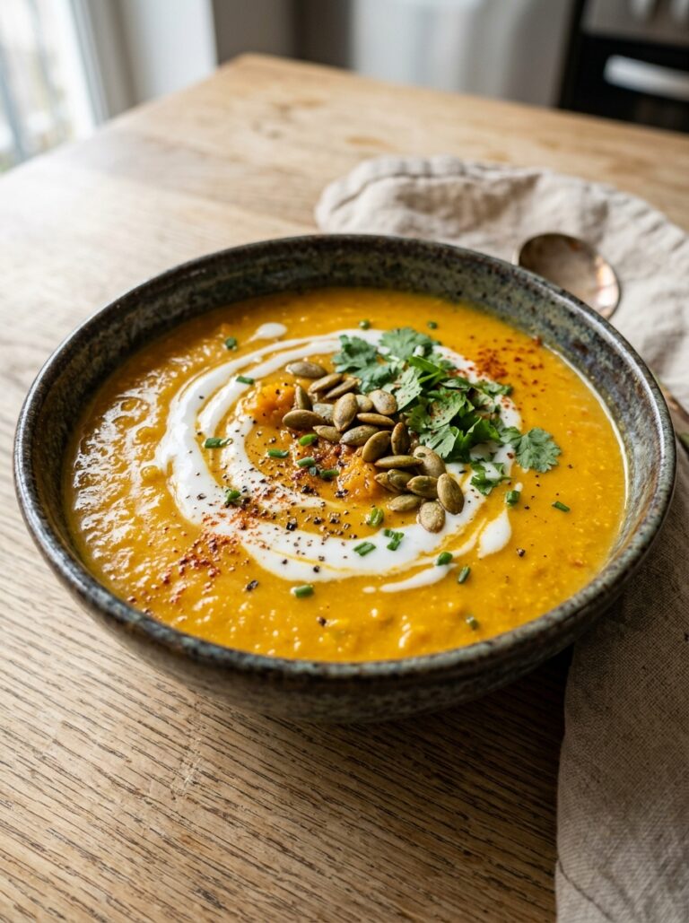 Creamy pumpkin soup with coconut milk 17 Creamy pumpkin soup recipe 202606071527