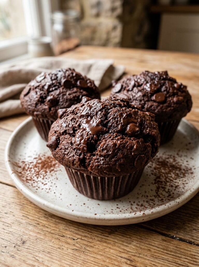 Double chocolate muffins recipe 202605161226