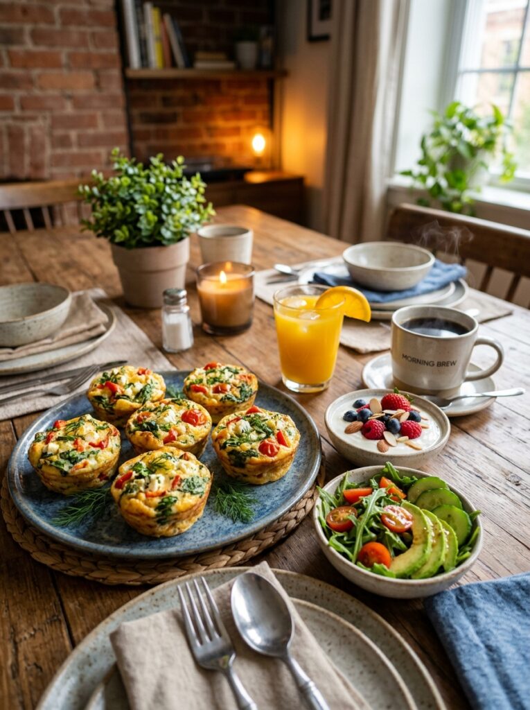 High Protein Egg White Muffins: Easy Homemade Recipe 15 Egg white muffins with sides 202605301519