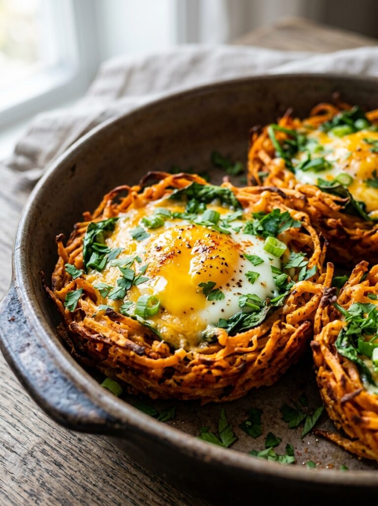 Eggs in sweet potato nests 202605101252