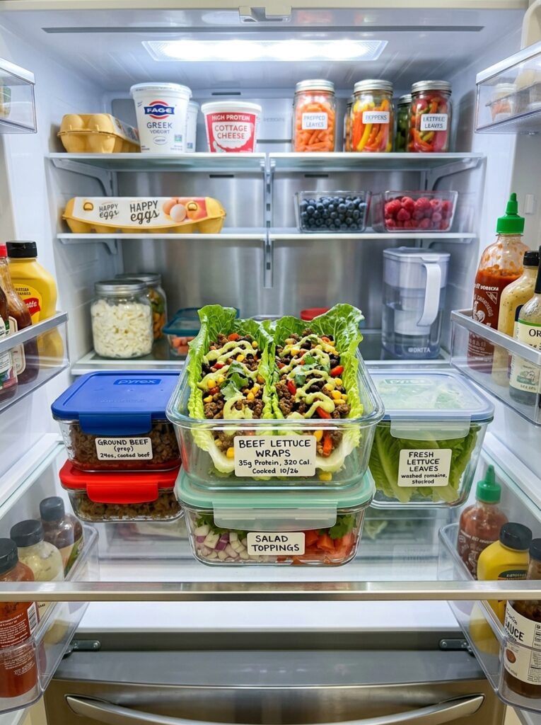 High Protein Beef Lettuce Wraps 16 Food storage beef lettuce wraps 202605102301