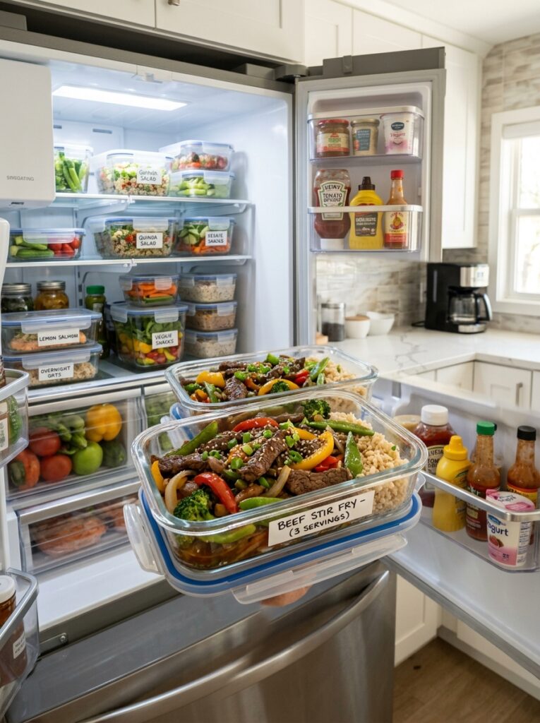 high protein beef stir fry 16 Food storage containers beef sti… 202605062057 1