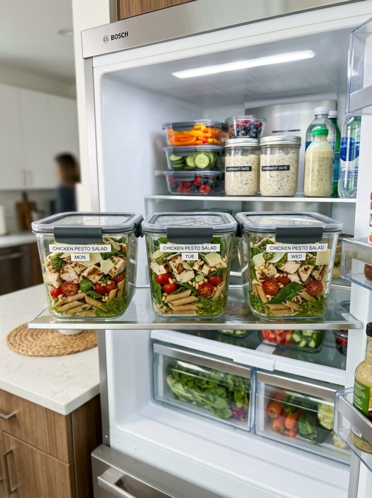 High Protein Chicken Pesto Salad: Ultimate Recipe Guide 16 Food storage containers chicken … 202605211202