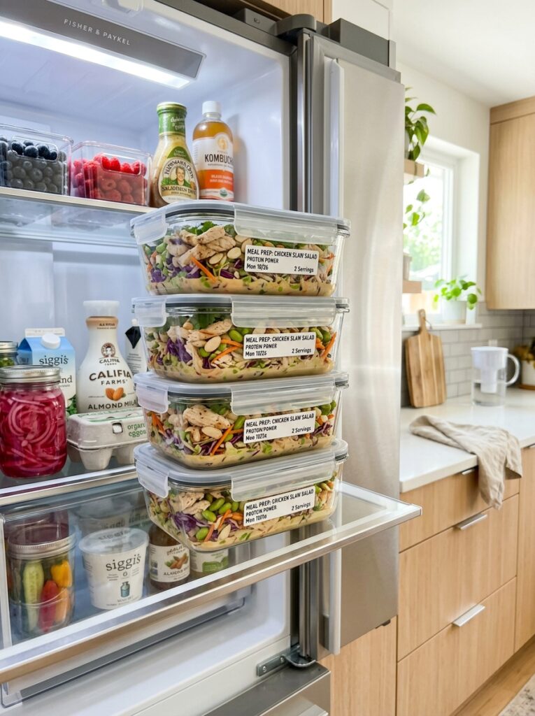 High Protein Chicken Slaw Salad: A Complete Guide to Making It at Home 16 Food storage containers chicken … 202605251404