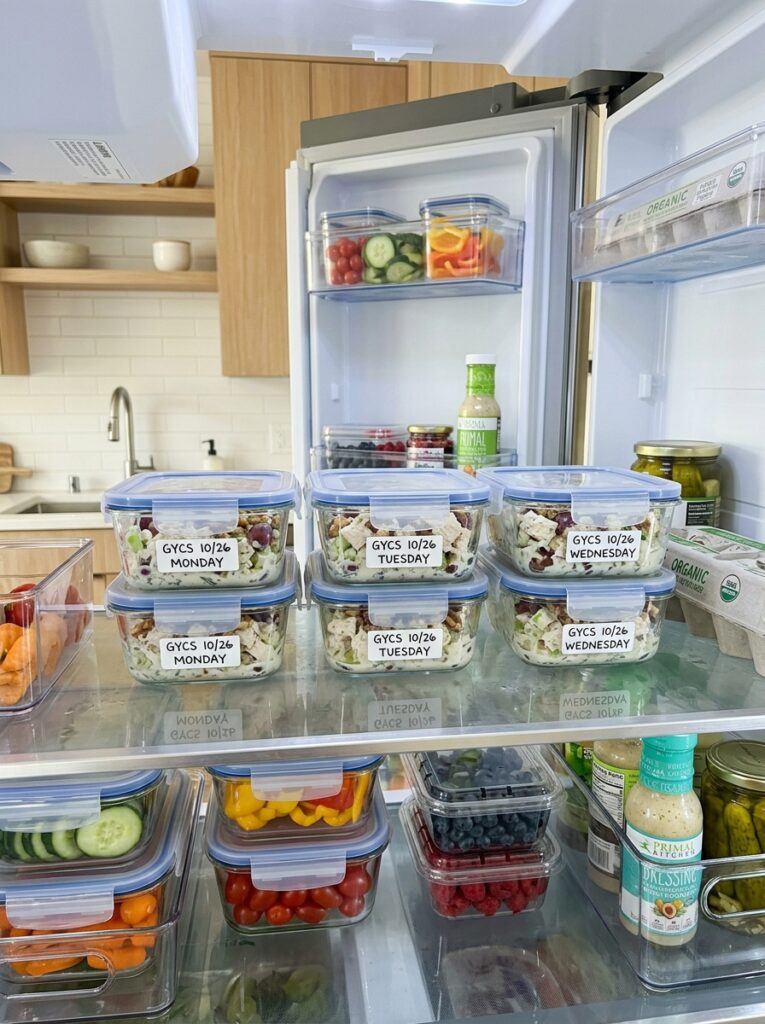 Greek Yogurt Chicken Salad Meal Prep: A Complete Homemade Recipe 16 Food storage containers chicken … 202606081629