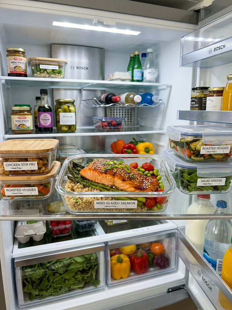 High Protein Miso Glazed Salmon: A 30-Minute Dinner Recipe 16 Food storage containers salmon k… 202605291342