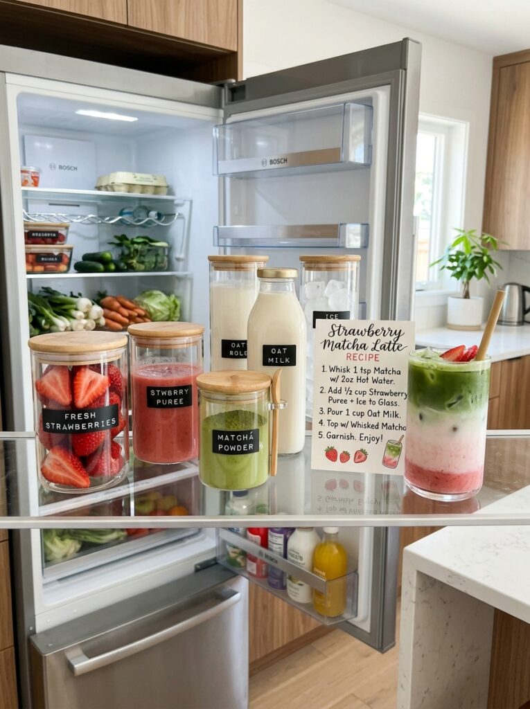 Refreshing strawberry matcha latte recipe: A Complete Guide to a Homemade Favorite 16 Food storage containers strawber… 202606101851