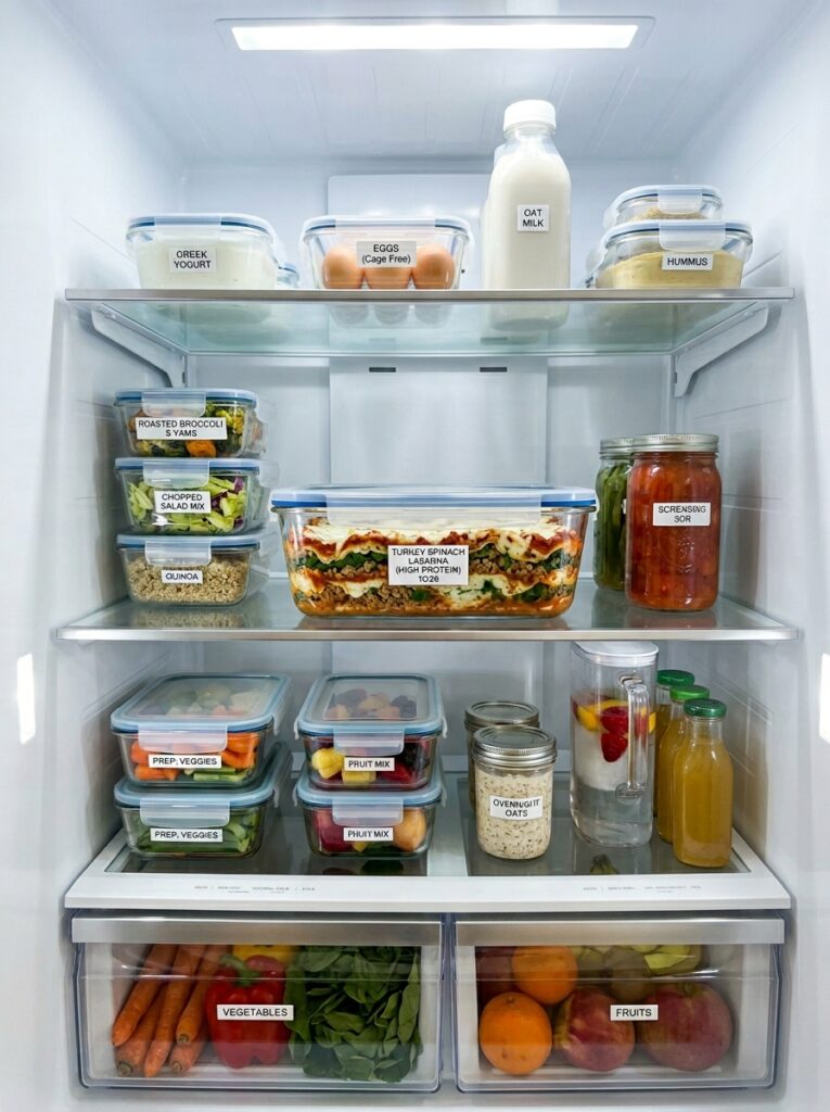 High Protein Turkey Spinach Lasagna Recipe 16 Food storage containers turkey l… 202605051931
