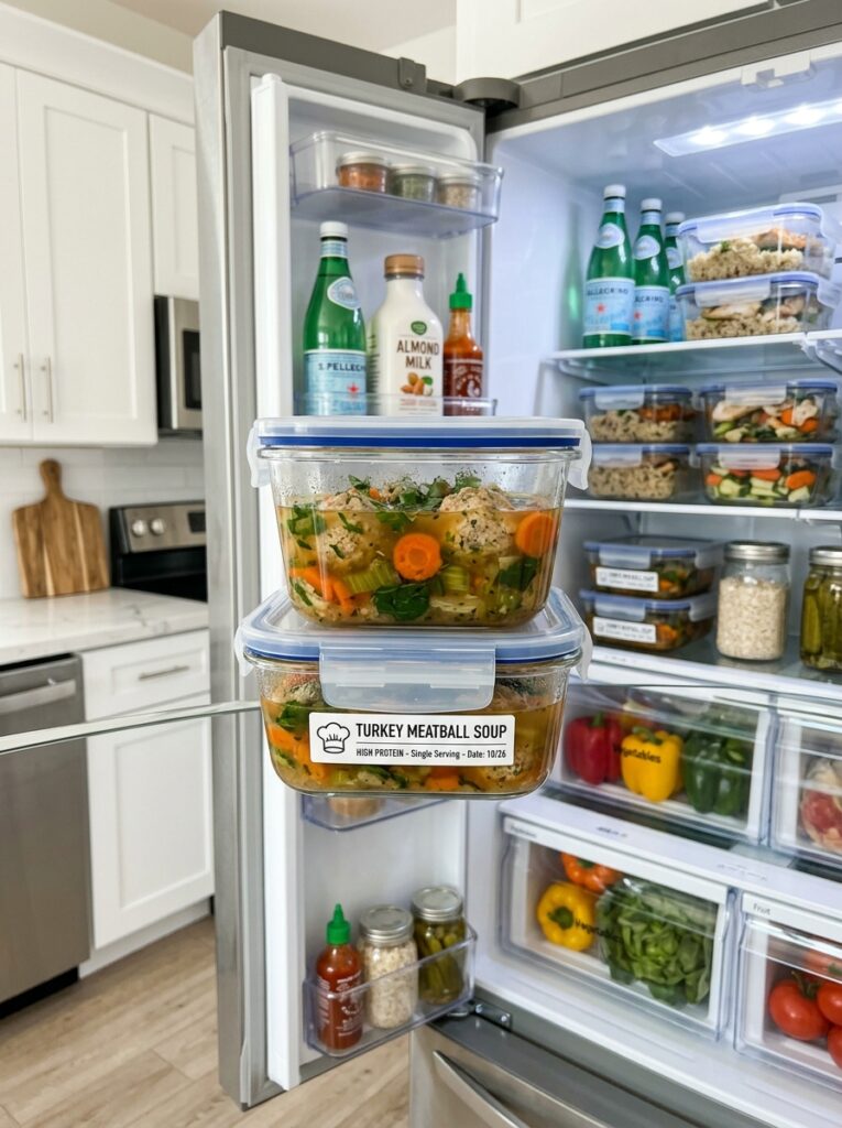 High Protein Turkey Meatball Soup: A Hearty, Healthy, and Flavorful Recipe 16 Food storage containers turkey soup 202605081135