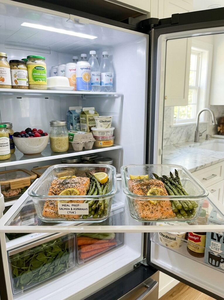 High Protein Salmon with Asparagus: A Quick, Nutritious Dinner Recipe 16 Food storage salmon asparagus 202605291418