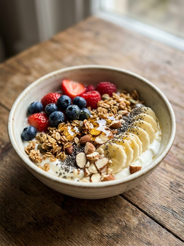 High Protein Greek Yogurt Bowl 12 Greek yogurt bowl with berries 202606021602