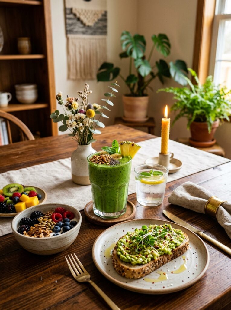 Healthy Green Smoothie Spinach Pineapple: A Complete Homemade Guide 15 Green smoothie with side dishes 202606101911