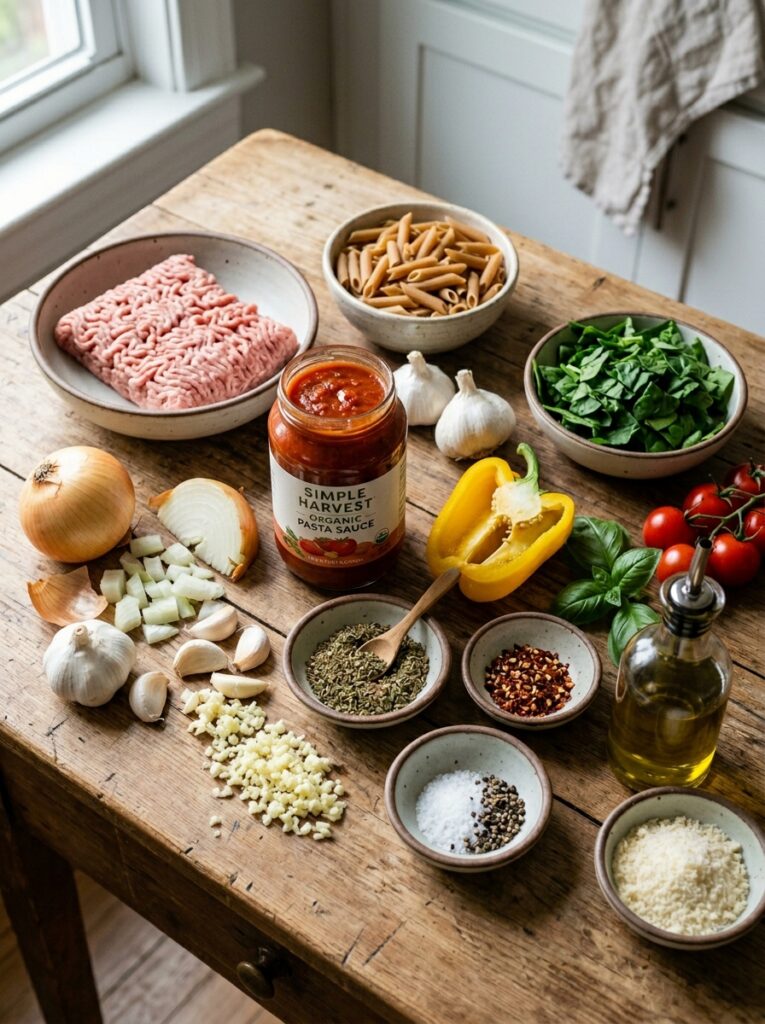 high protein ground turkey pasta 13 Ground turkey pasta ingredients … 202605042109