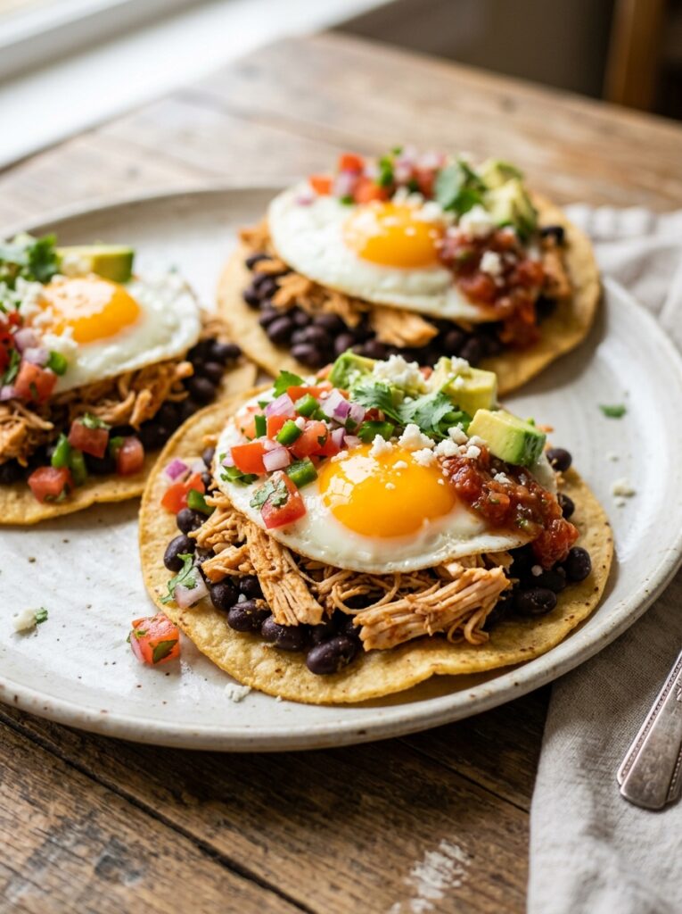 High Protein Breakfast Tostadas Recipe 12 High protein breakfast tostadas 202605051819