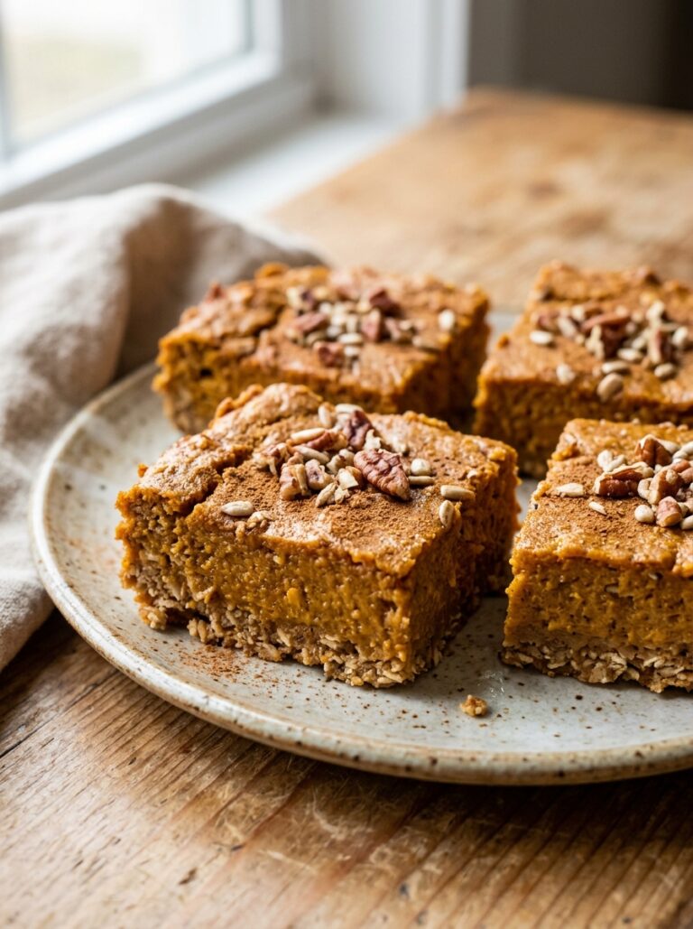High Protein Pumpkin Pie Bars: A Delicious and Nutritious Fall Treat 17 High protein pumpkin pie bars 202605231417