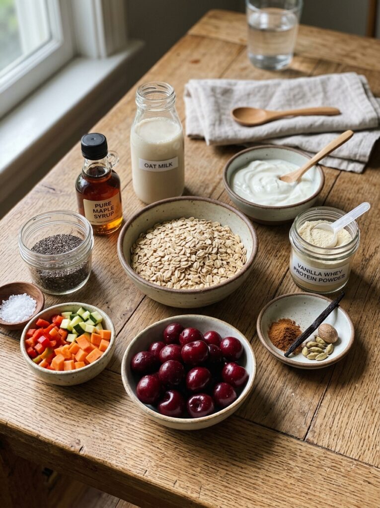 high protein cherry vanilla oats: The Ultimate Healthy Breakfast Recipe 2 Ingredients for cherry vanilla oats 202605291347 1