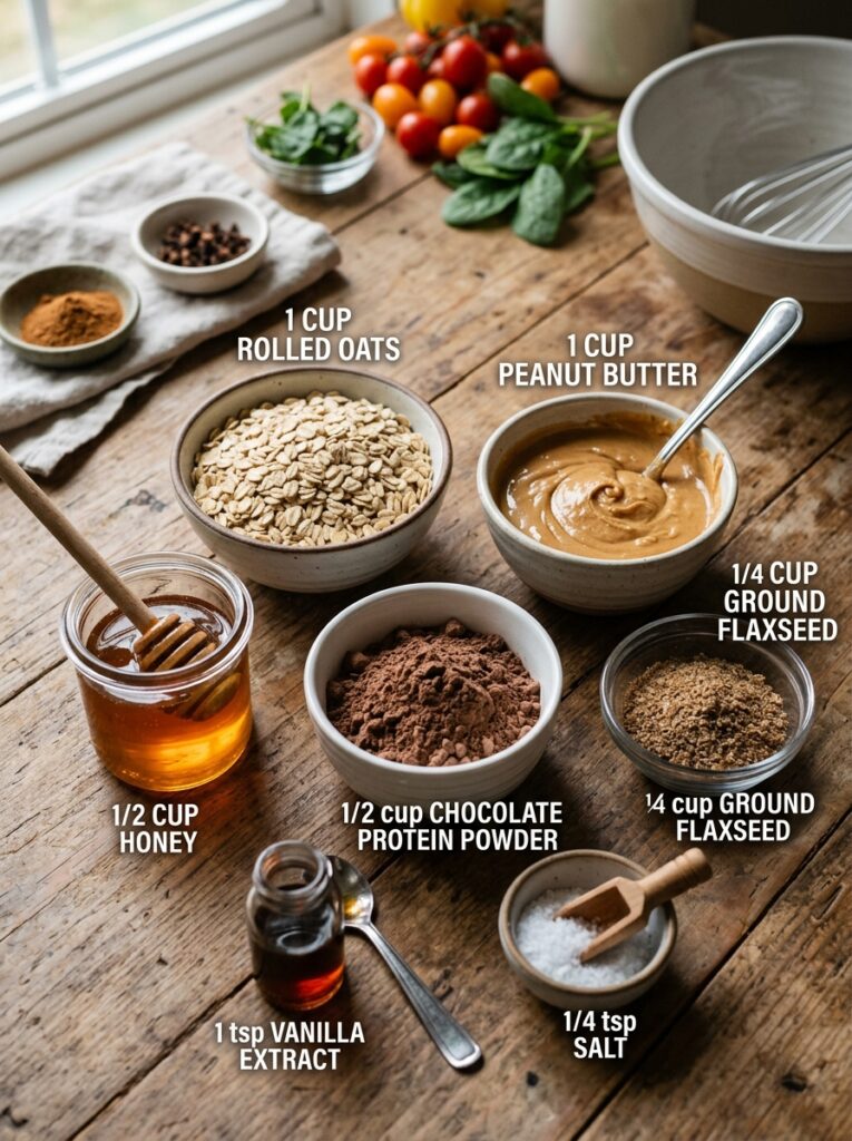 High Protein No Bake Cookie Bites Recipe 13 Ingredients for cookie bites arr… 202605042137