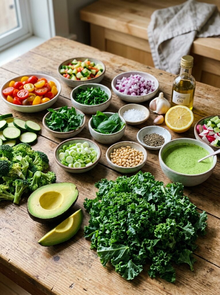 Green goddess salad baked by melissa 13 Ingredients for green goddess salad 202606091535