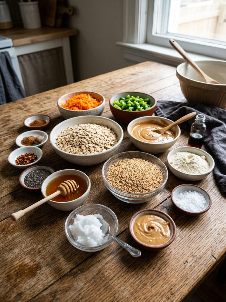 high protein sesame honey bites: Homemade Energy Snack Recipe 13 Ingredients for protein bites ar… 202605160031