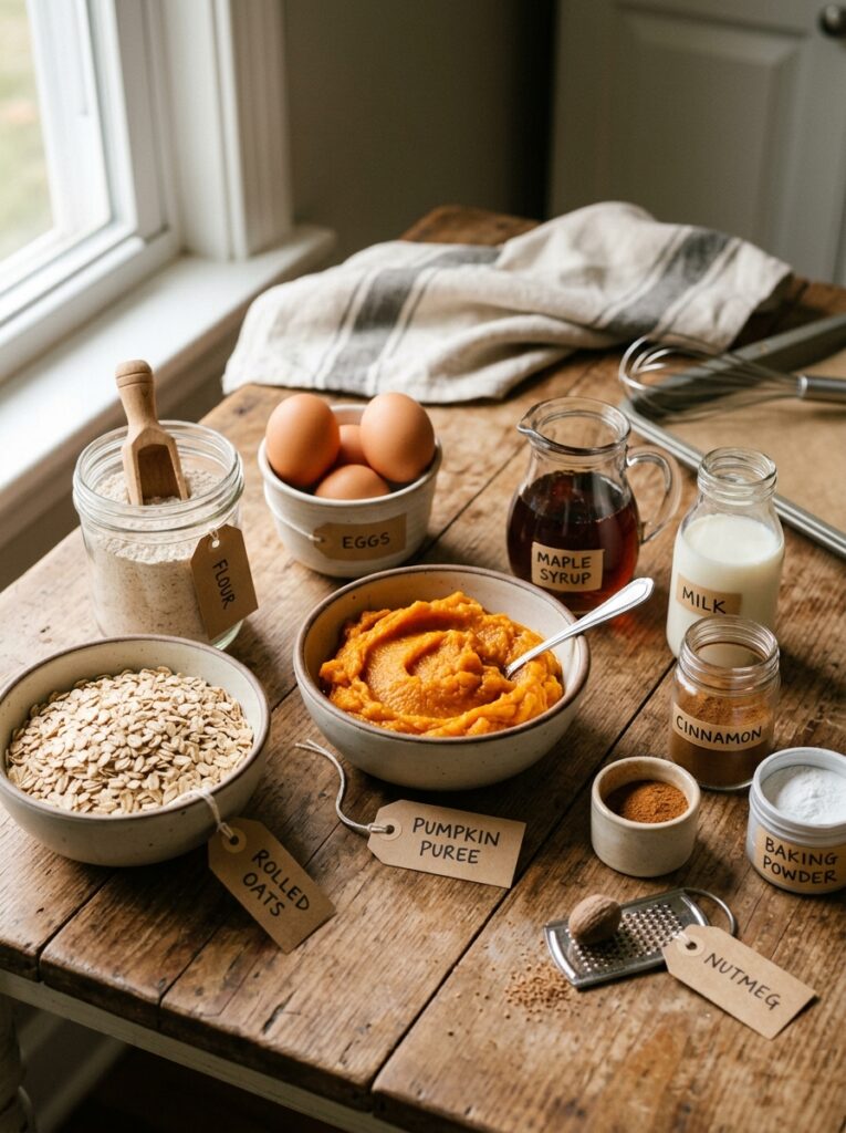 Healthy pumpkin oatmeal muffins 13 Ingredients for pumpkin oatmeal … 202606071533