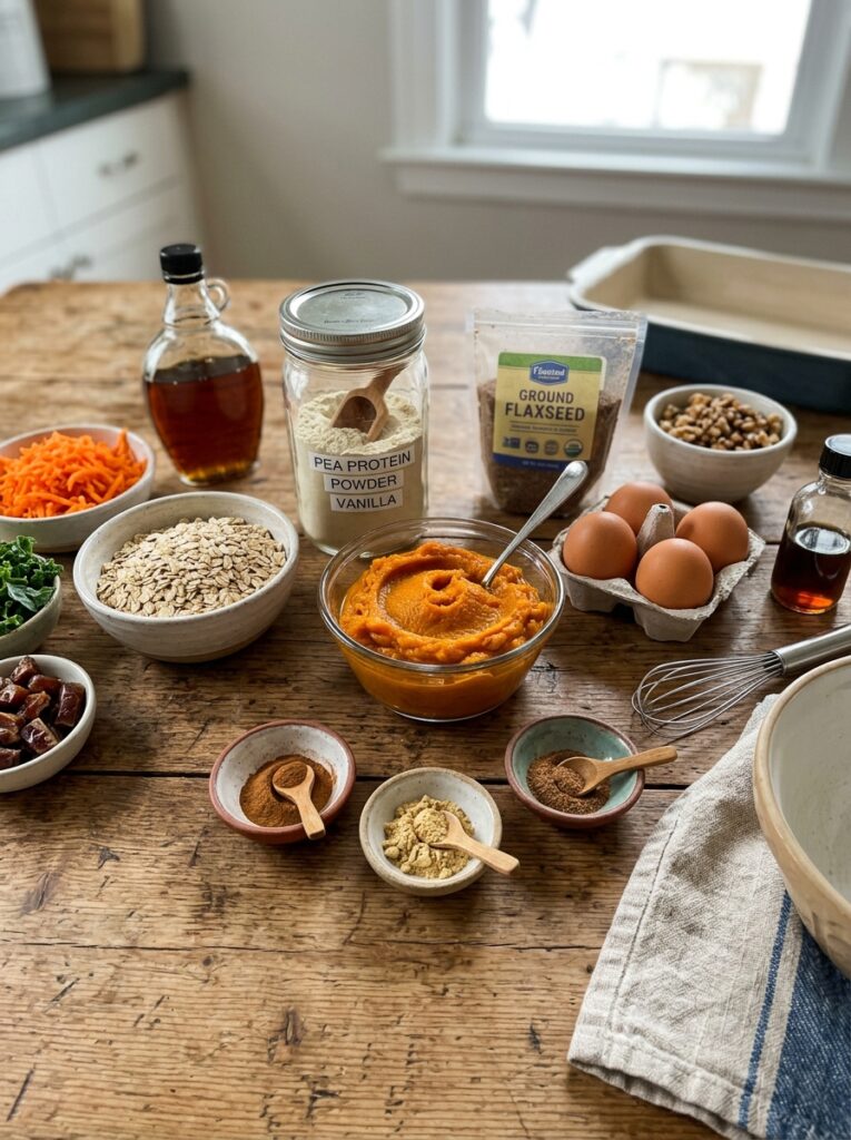 High Protein Pumpkin Pie Bars: A Delicious and Nutritious Fall Treat 13 Ingredients for pumpkin pie bars 202605231417