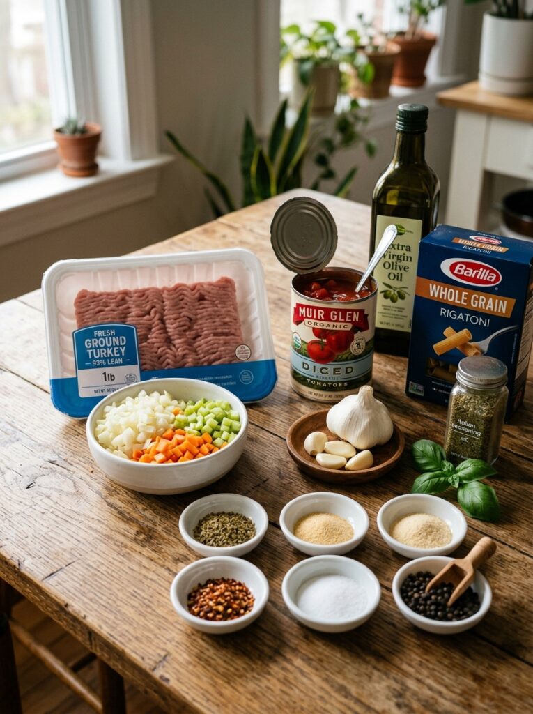 high protein turkey bolognese pasta 13 Ingredients for turkey bolognese… 202605031859