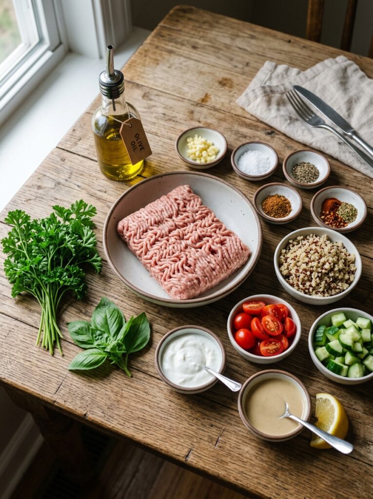 Ingredients for turkey meatball … 202605021253