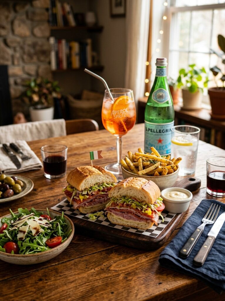 Italian Sandwich Recipe setup 202606091501