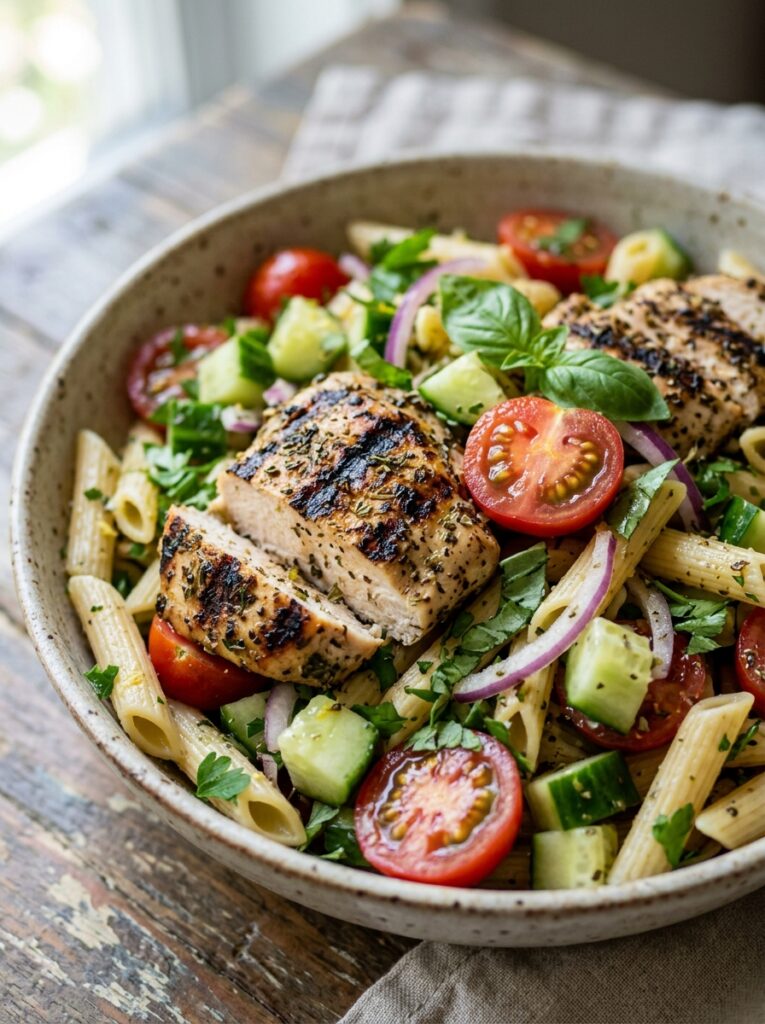 Lemon Herb Grilled Chicken Pasta… 202606031742