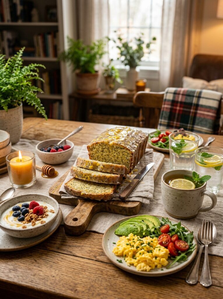 Lemon poppy seed loaf setup 202605181720