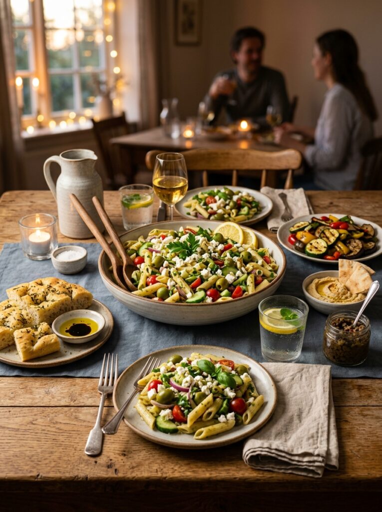 Mediterranean Green Olive Feta Pasta Salad 15 Mediterranean green olive feta p… 202606051642