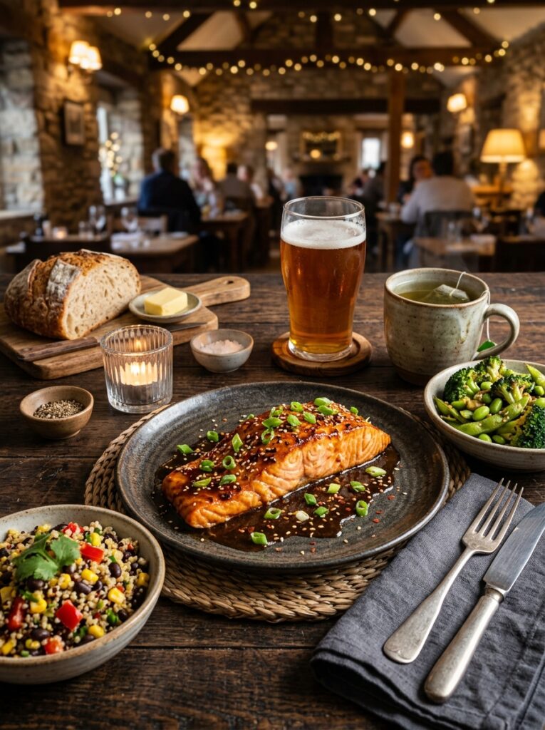 High Protein Miso Glazed Salmon: A 30-Minute Dinner Recipe 15 Miso glazed salmon with sides 202605291342
