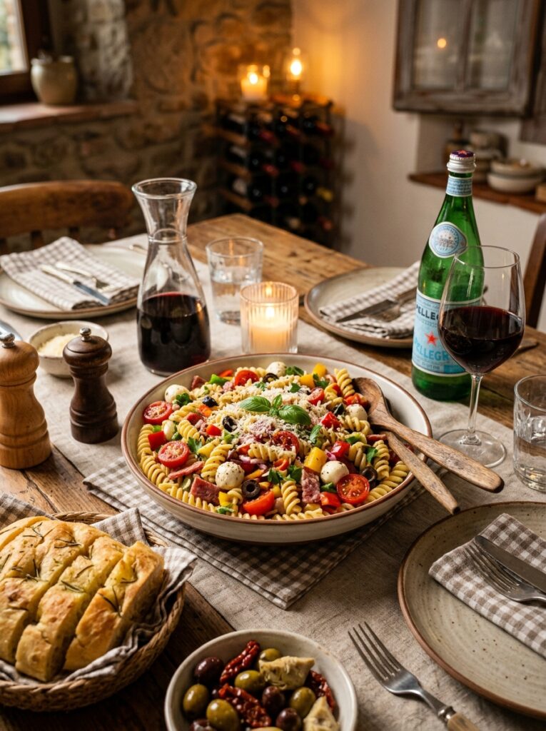 Classic Italian Cold Pasta Salad 4 Pasta salad with side dishes 202606031657