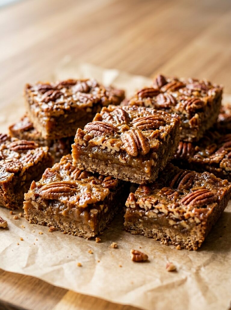 high protein pecan pie bars 17 Pecan pie bars with ingredients 202605291414