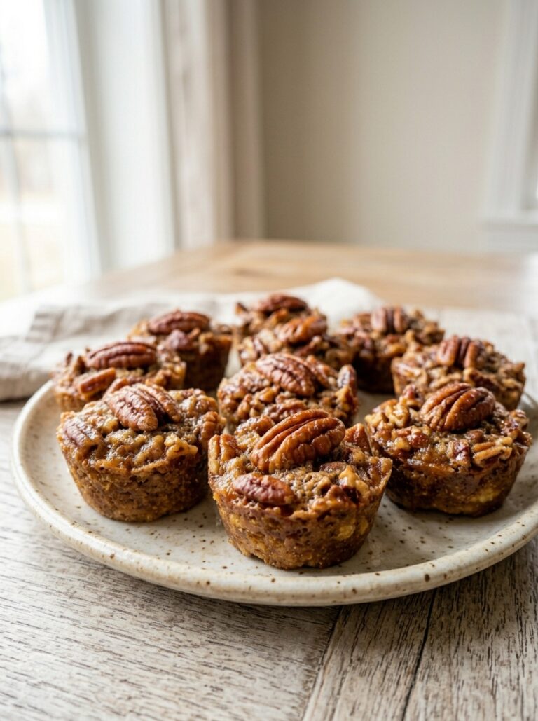 High Protein Pecan Pie Bites: A Healthy Holiday Treat Recipe 17 Pecan pie bites with ingredients 202605101256