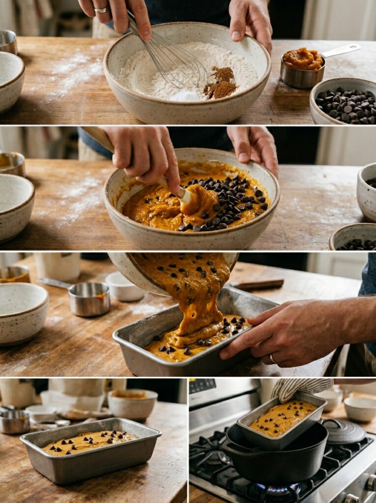 Easy pumpkin bread chocolate chips 14 Pumpkin bread chocolate chips co… 202606071523