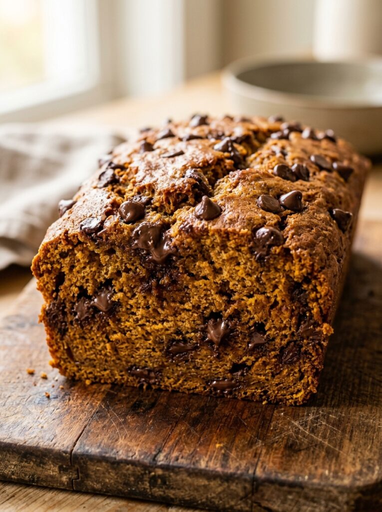 Easy pumpkin bread chocolate chips 12 Pumpkin bread chocolate chips re… 202606071522