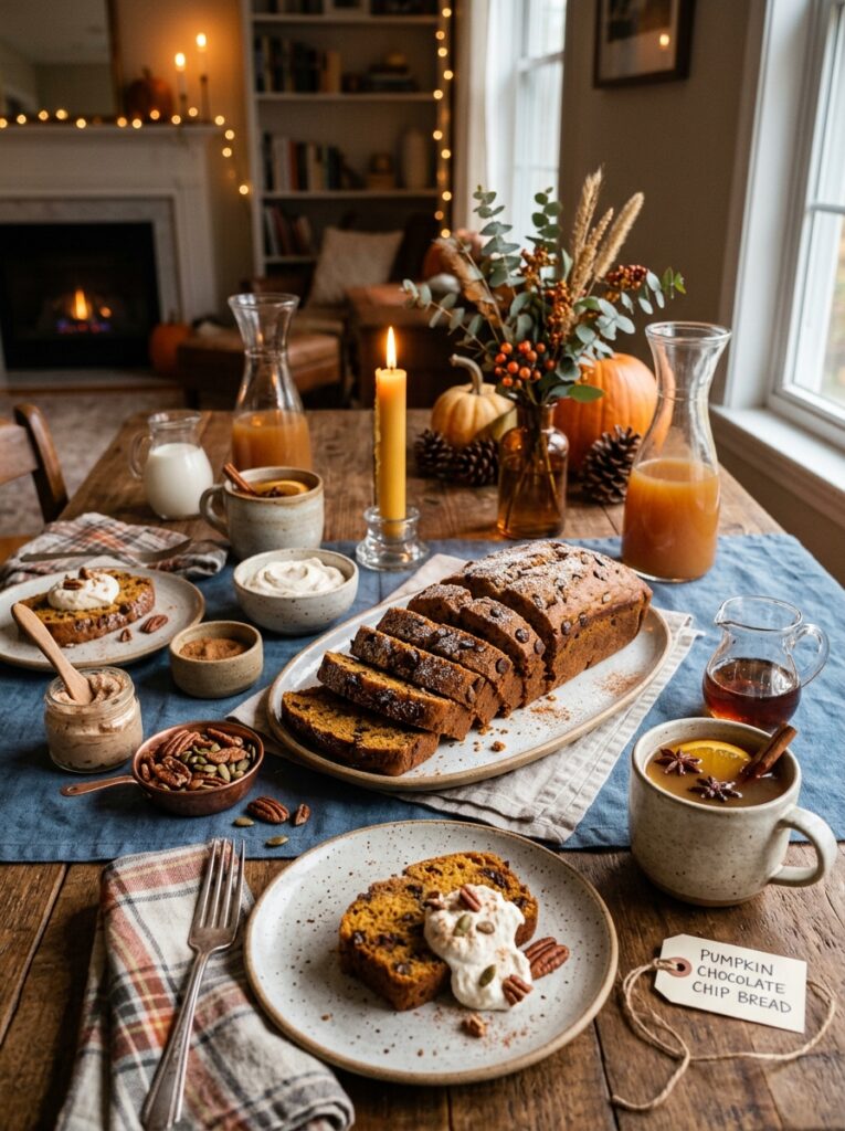 Easy pumpkin bread chocolate chips 15 Pumpkin bread chocolate chips setup 202606071523