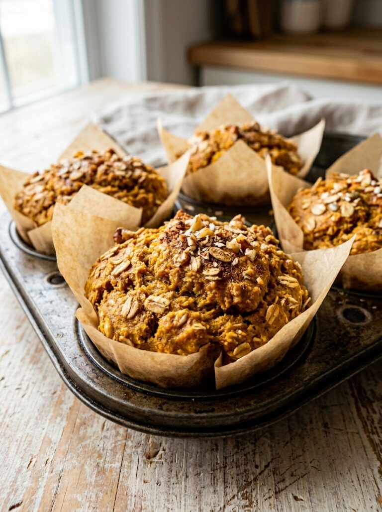 Healthy pumpkin oatmeal muffins 17 Pumpkin oatmeal muffins recipe 202606071533