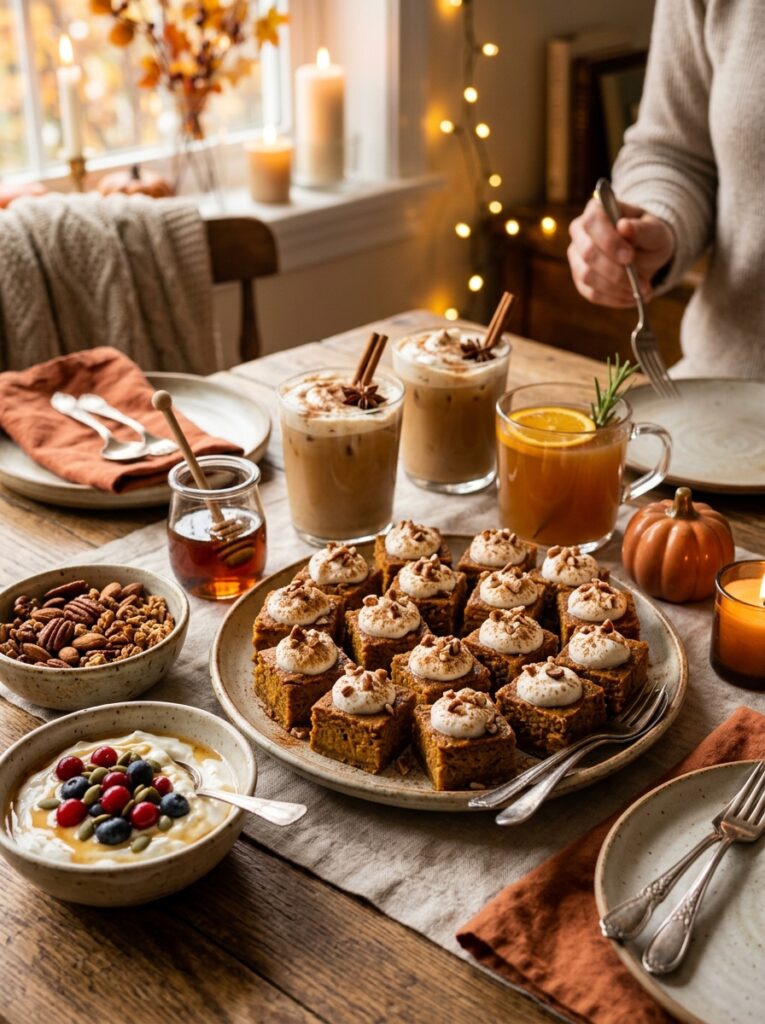 High Protein Pumpkin Pie Bites Recipe 15 Pumpkin pie bites setup 202605142206