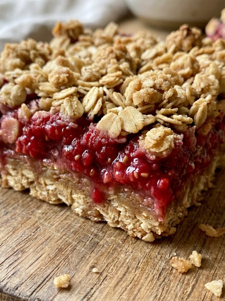 High Protein Raspberry Crumble Bars 12 Raspberry crumble bars recipe photo 202605221609