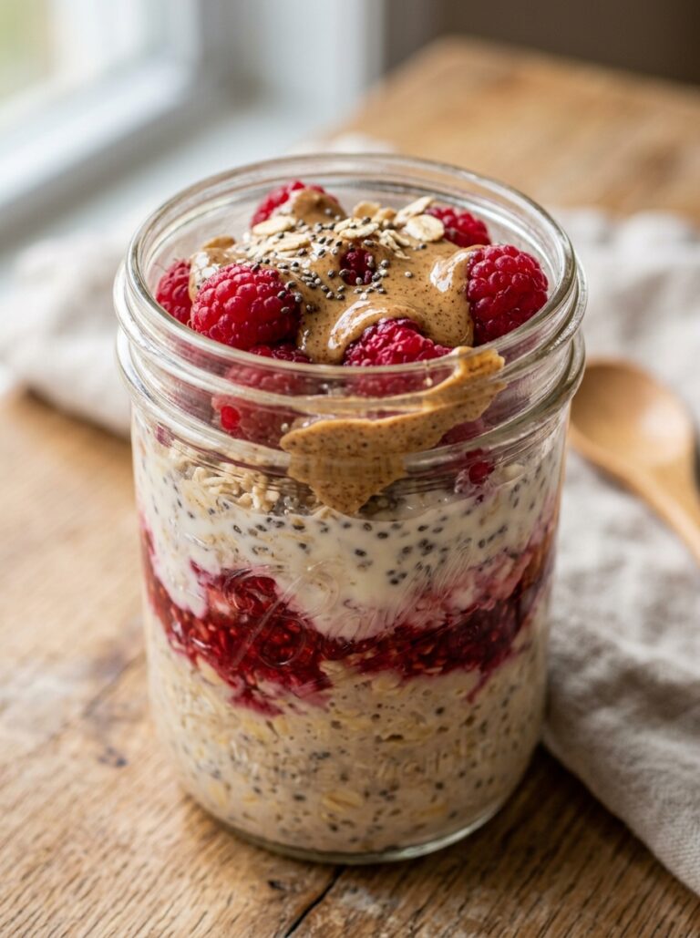 high protein raspberry oatmeal jars: The Ultimate Homemade Breakfast Recipe 17 Raspberry oatmeal jars recipe 202605241404