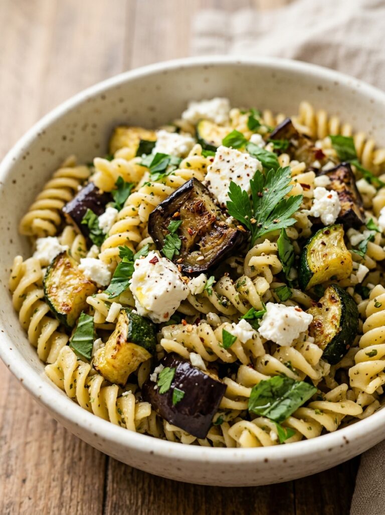 Roasted eggplant zucchini feta pasta salad 17 Roasted eggplant zucchini feta p… 202606041620